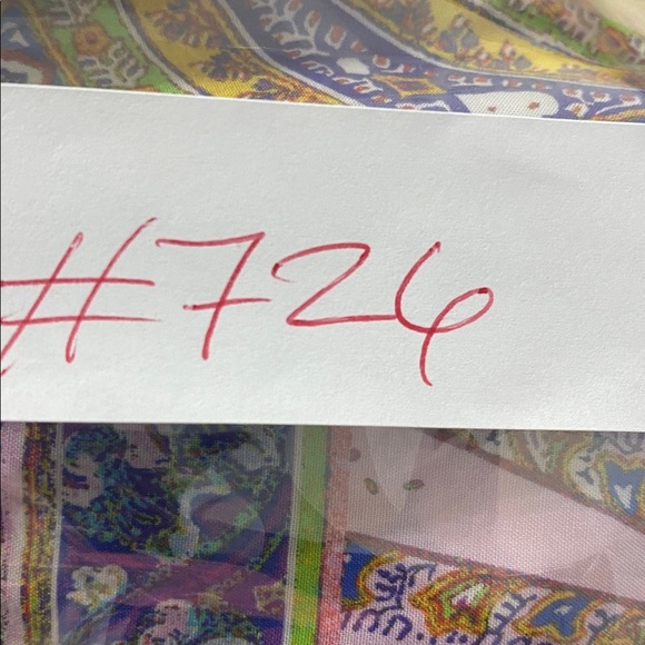 NWT HINSON WU Vibrant Paisley Blouse - Picture 8 of 8